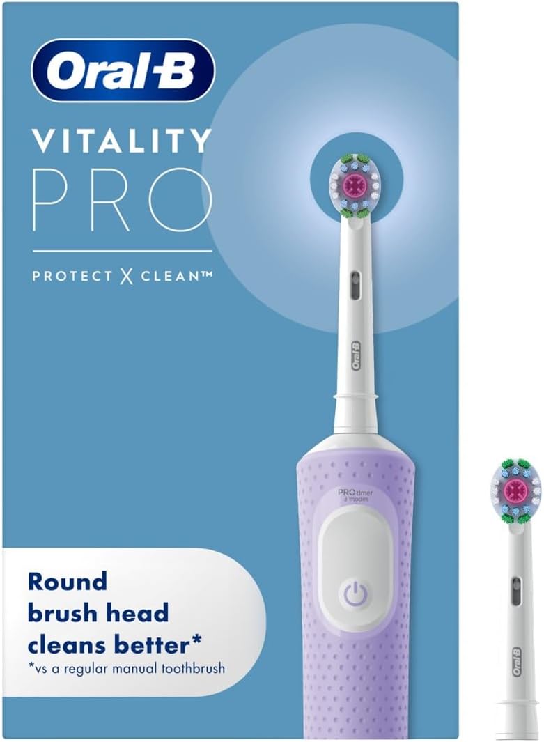 Oral-B Vitality Pro Electric Toothbrushes for Adults     (PURPLE)