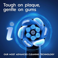 Oral-B iO3 Electric Toothbrushes With 1 Toothbrush Head, 1 Travel Case, Ideal Gifts for Women & Men, Blue