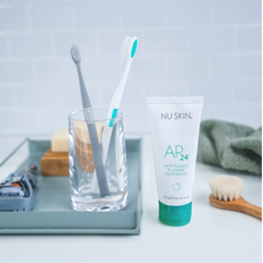 100% Original NU SKIN AP 24 Anti Plaque Stain Removal Fluoride Toothpaste 110g