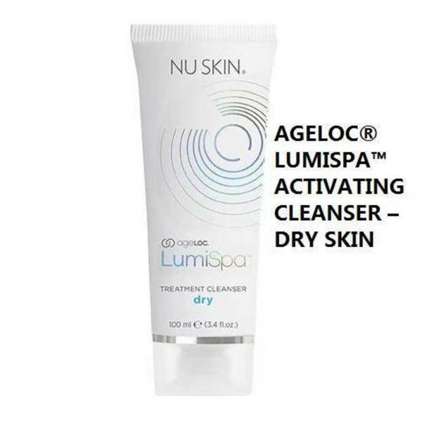 NU SKIN ageLOC LumiSpa Activating Face Dry Cleanser For Dry Skin Free UK Shipping