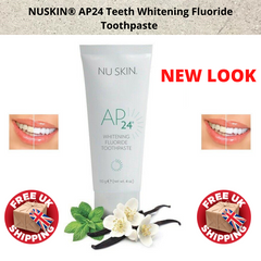 100% Orignal NUSKIN AP24 Teeth Whitening Fluoride Toothpaste 110 Gram New Look Free UK Ship