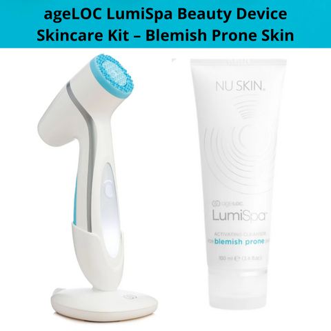 NU SKIN ageLOC LumiSpa Activating Face Blemish Prone Cleanser For Blemish Skin Free UK Shipping