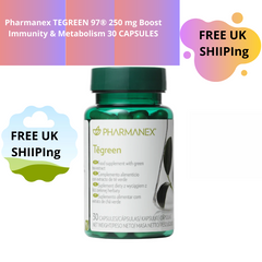 100% Nu Skin Pharmanex TEGREEN 97® 250mg Boost Immunity & Metabolism 30 CAPSULES Free UK Shipping