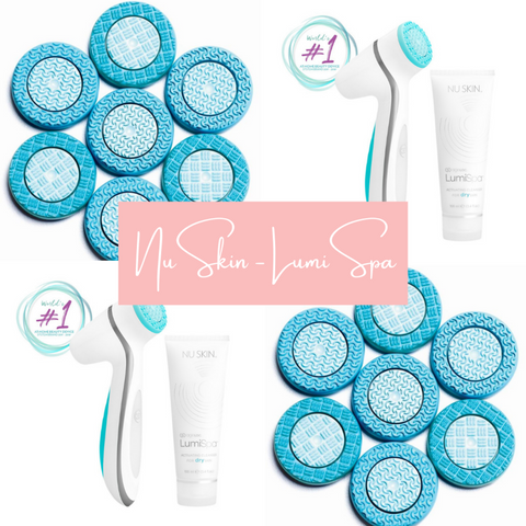 NU SKIN ageLOC Lumispa Treatment GENTLE HEAD Silicone Surfaces