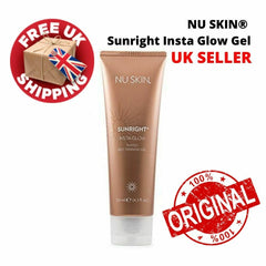 100% Genuine NU SKIN® Sunright Insta Glow Fake Tan Tinted Self-Tanning Gel 125ml Free UK Shipping